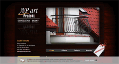 Desktop Screenshot of apartprojekt.com
